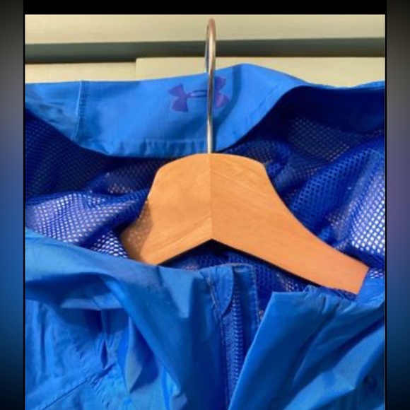 Women’s Under Amour Spring Fall Windbreaker jacket XS NWOT - Picture 3 of 6